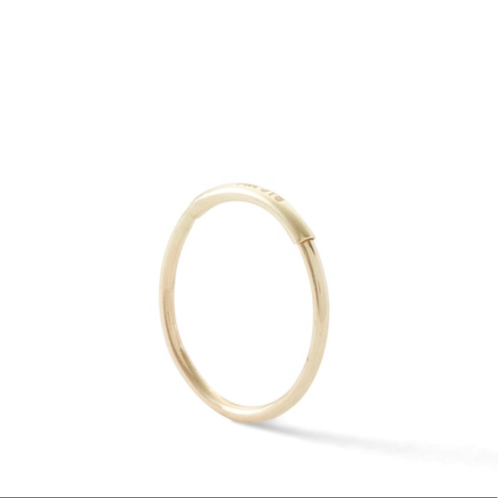 Cartilage hoop earring